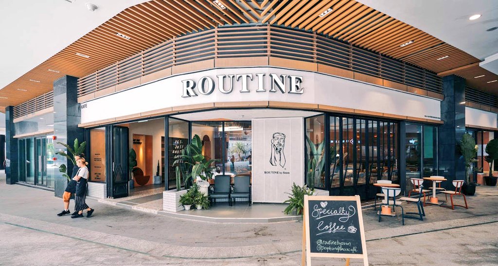 Mohd Hafizee On Twitter Conveniently Located In R Amp F Mall It Is Now Become One Of Popular Fusion Brunch Cafe In Johor Bahru Routine By Soon Ground Floor Open Area R Amp F Mall