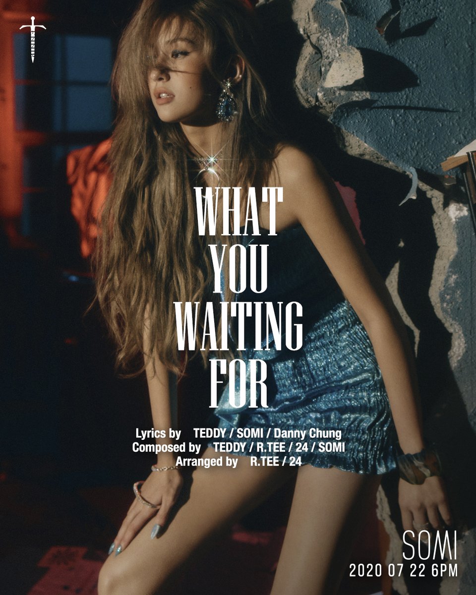 SOMI - What You Waiting For
2020.07.22 6PM(KST)

#SOMI #전소미 #WHATYOUWAITINGFOR
#WWF #COMEBACK
#CREDITPOSTER
#SINGLE
#RELEASE #THEBLACKLABEL #더블랙레이블