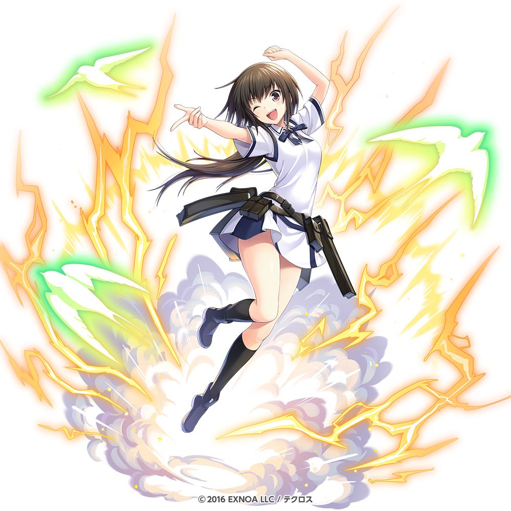 神姫project 公式 真剣で私に恋しなさい コラボで登場する神姫の紹介じゃ まずは神姫 Sr 松永燕 じゃ 元の世界では 納豆小町 として名を馳せているとかで こちらでも納豆の販路拡大を目論んでおるぞ 商売の話か どこかの神姫が食いつきそう