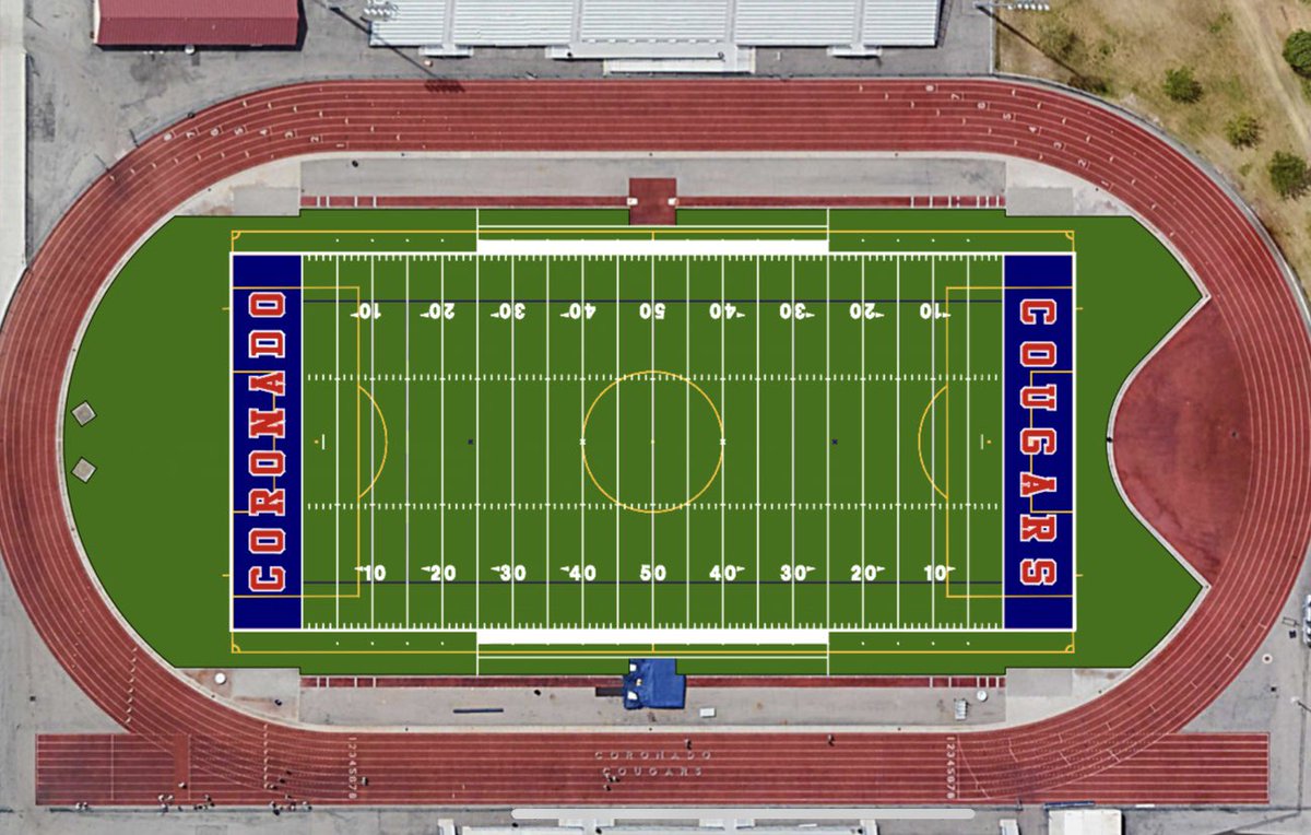 CoronadoFBall's tweet photo. We’ve been dreaming and talking about it for sooooo long! It’s beautiful, and we can’t wait! 
@1001Coronado @702HSFB https://t.co/rXe8mwqbuf