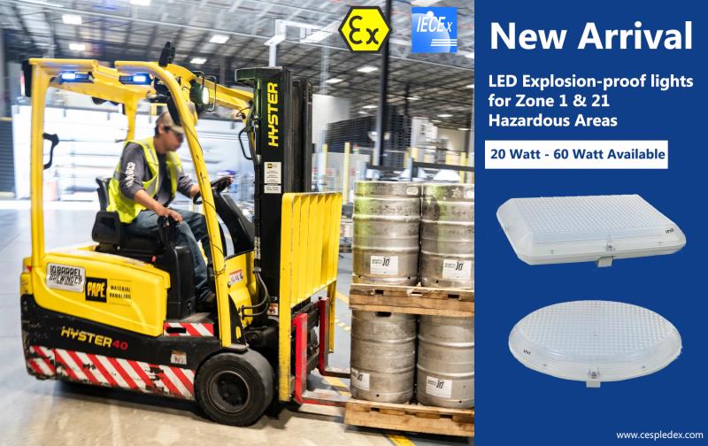 taainlai's tweet image. New arrival - #ExplosionproofLight, SF Series, #ATEX Zone 1、21 #Hazardouslication #lightingsolutions contact me by ada@cespledex.com