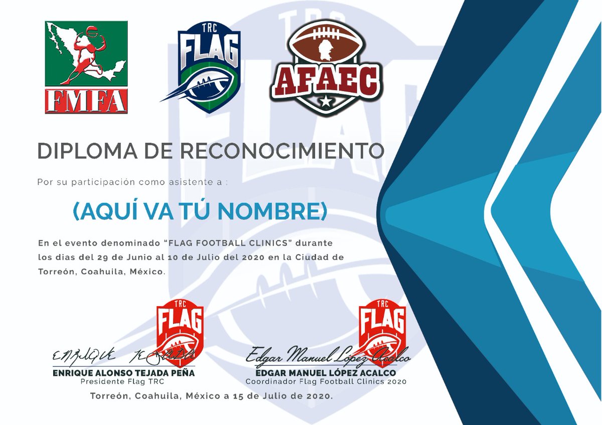 PlayMKR_mx's tweet image. Si ingresaste a nuestras clínicas y requieres un diploma de asistencia, sólo pon tu nombre y apellidos en los comentarios. Te mandaremos el documento al correo que registraste!
🏈🏈🏈🏈🏈🏈🏈🏈🏈🏈🏈🏈