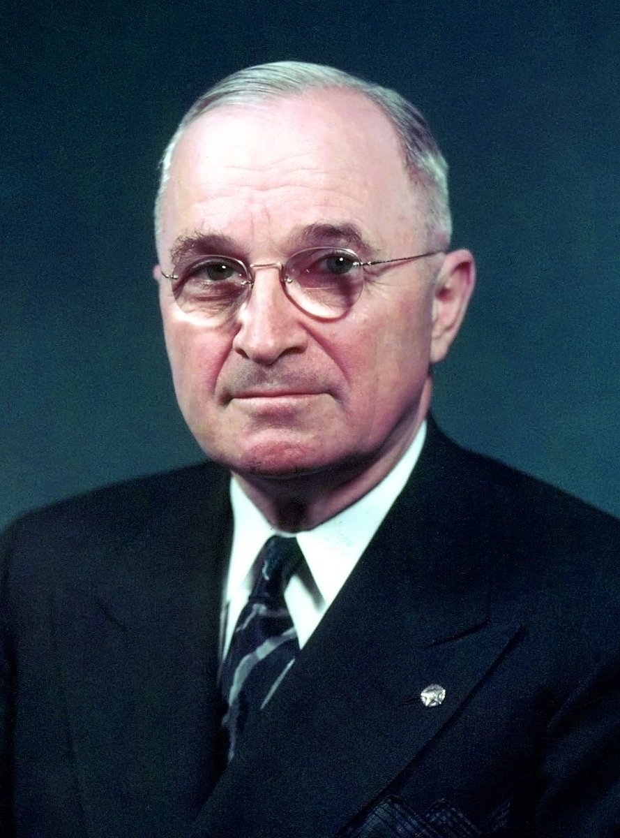 There’s a lot I could talk about with Harry S. Truman. McCarthyism, the second red scare, the beginning of the Cold War, and meddling in the Middle East which eventually led to all hell breaking loose in that region, something we’re still suffering for. Thanks, Truman!