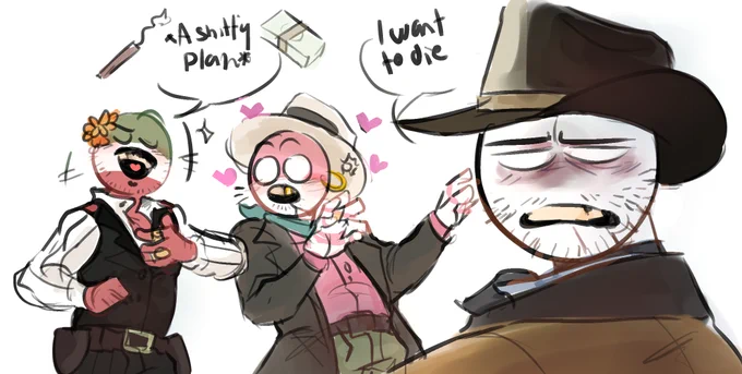 RDR2 AU in Nutshell. ☠️?

Original post:
https://t.co/yKKqqQgGt7

#StatehumansCDMX #SHEdomex #RDR2AU #AU
#MyArt #Statehumans #CDMX #Edomex #StatehumansNL 
