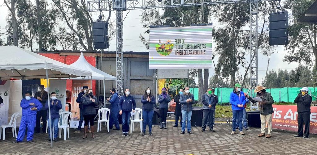 #Comunidad | La feria de productores mayoristas de #Cotopaxi se realizará en la antigua fábrica Sidercol ubicada en la parroquia Pastocalle, norte de #Latacunga
Alexis Parreño, director del MAG Cotopaxi, indicó que la feria será los miércoles a partir de las 07:00 hasta las 16:00