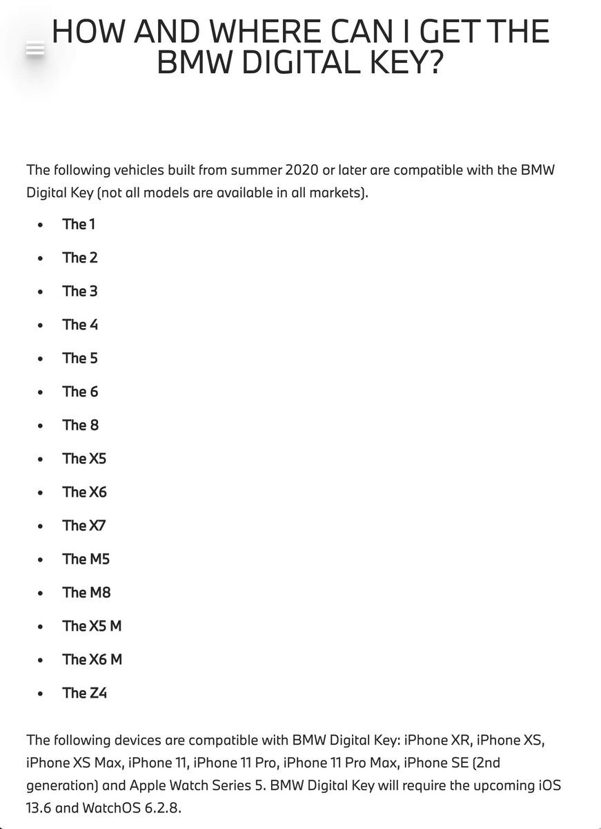 kritzelei's tweet photo. คุณหลอกดาวว อัปเดต iOS13.6 แล้ว ทำไมถึงไม่ให้ X3 ใช้ Car Key ได้ด้วย ร้องไห้แล้วนะ 😭 #ios136 #AppleCarKey 

https://t.co/7DGIkCb9I4 https://t.co/kMn4L2BqEc