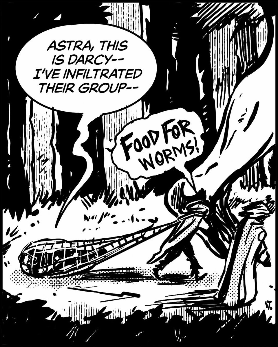 secret_forces's tweet photo. 🔥 Today's #dailycomic. Updates daily Mon-Fri. Also available daily on @webtooncanvas app 
#comicsofinstagram #webcomics #indiecomic #blackandwhitecomics #sfdaily #scificomics #makecomics #makingcomics #makemorecomics #readmorecomics #webtoon #newcomics #procreate #ipadpro https://t.co/FMCrv4O7jA
