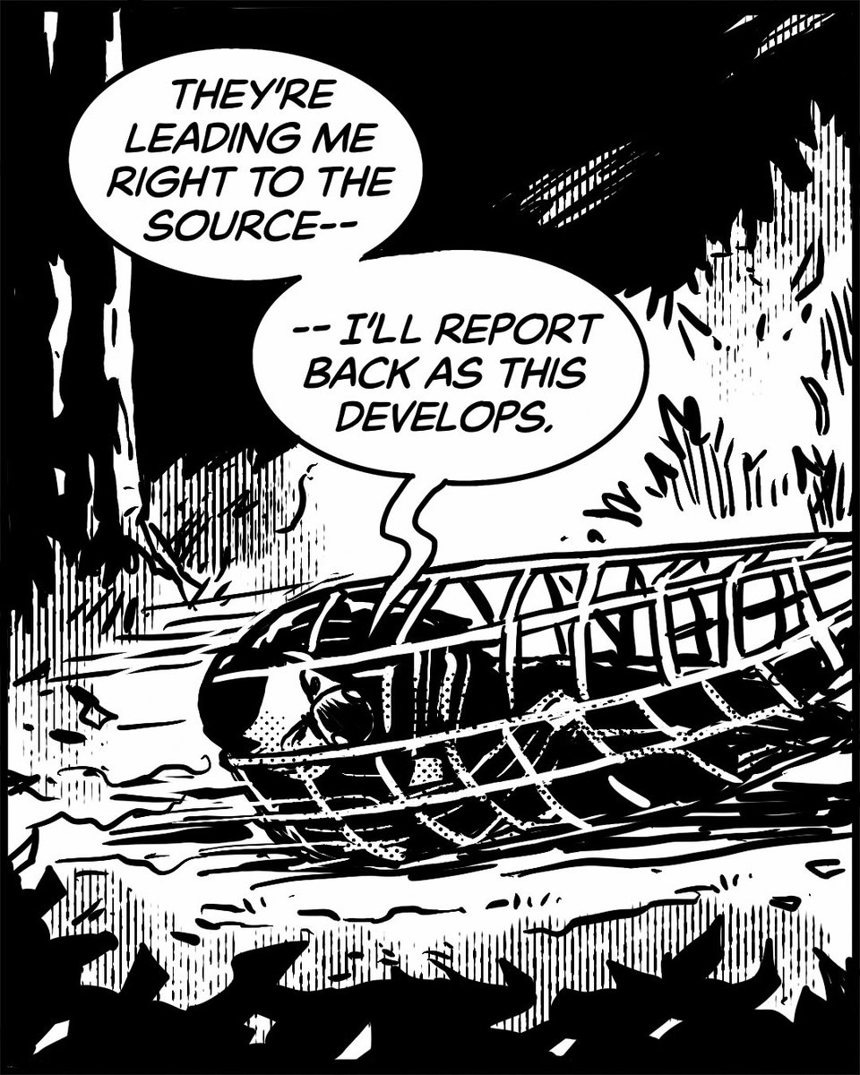 secret_forces's tweet photo. 🔥 Today's #dailycomic. Updates daily Mon-Fri. Also available daily on @webtooncanvas app 
#comicsofinstagram #webcomics #indiecomic #blackandwhitecomics #sfdaily #scificomics #makecomics #makingcomics #makemorecomics #readmorecomics #webtoon #newcomics #procreate #ipadpro https://t.co/FMCrv4O7jA
