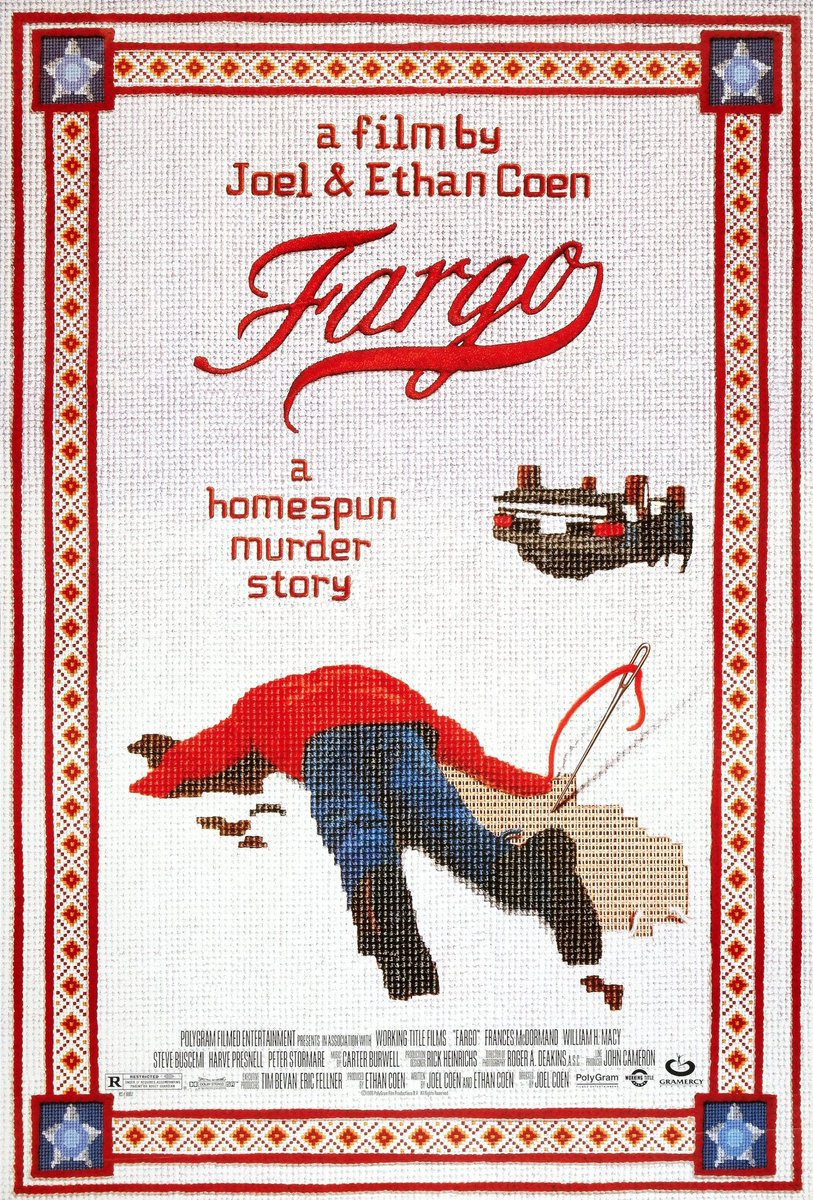 Fargo 9.0/10Oh man the Minnesota accents every 5 seconds will either drive you up a wall or laughing (like me)