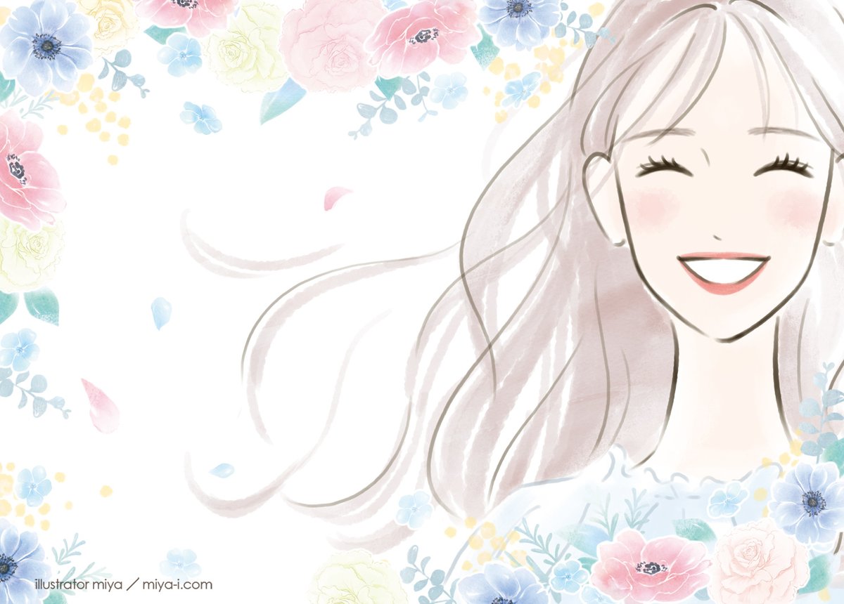 Miya イラストレーター 表紙の元イラストやその他カットです システムを導入されている歯科医院でポスターやリーフレット等ご覧いただけます 歯並び矯正治療システム ビセットライン Webサイトはこちら T Co 6az5nqbiae イラスト