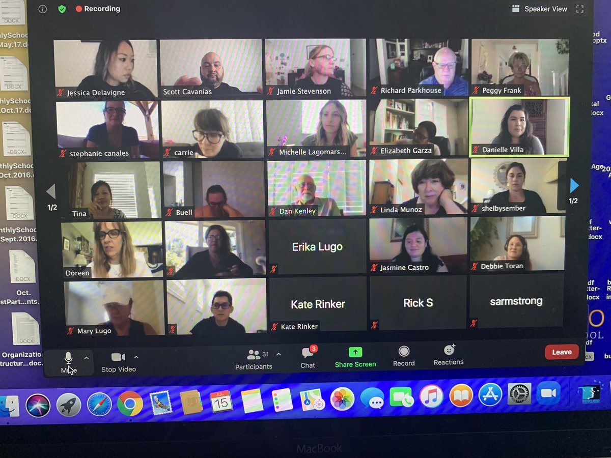 ScottCavi's tweet photo. I just cannot day enough about the amazing people that I get to work with! A total TEAM effort today from our staff at our very first Alvarado Summer Virtual Learning Conference! I’m blown away by their vulnerability, engagement, and reflection! Can’t wait for round 2 tomorrow! https://t.co/2AsOMplzQB