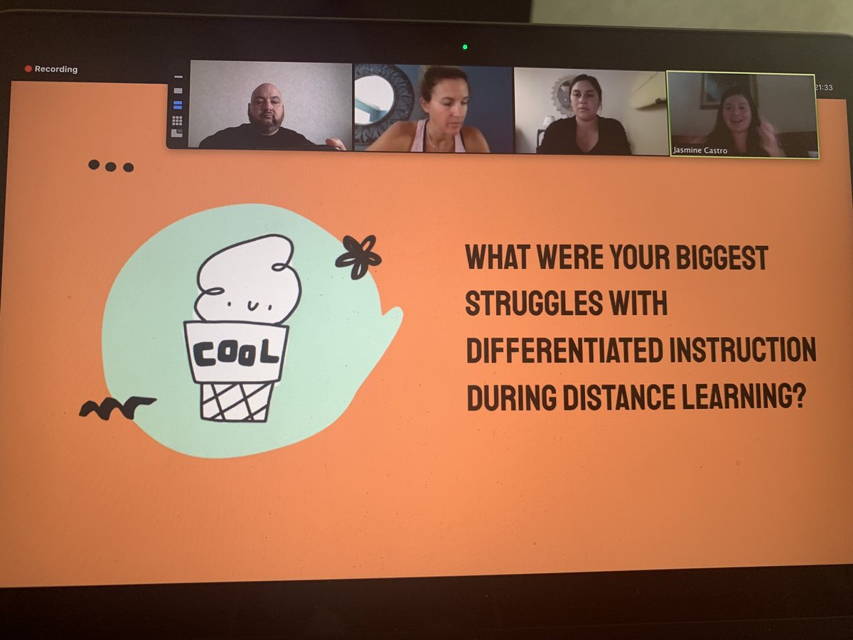 ScottCavi's tweet photo. I just cannot day enough about the amazing people that I get to work with! A total TEAM effort today from our staff at our very first Alvarado Summer Virtual Learning Conference! I’m blown away by their vulnerability, engagement, and reflection! Can’t wait for round 2 tomorrow! https://t.co/2AsOMplzQB