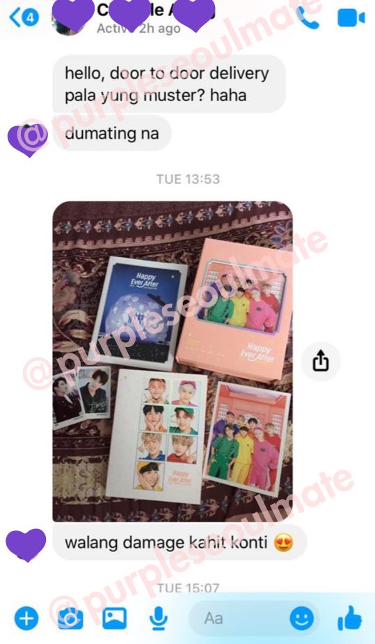 purpleseoulmate's tweet photo. โง | #PSMPHProofs #PSMPHfeedback
Thank you for trusting our shop po :) again another late post hehe https://t.co/HEfqRsRmbJ
