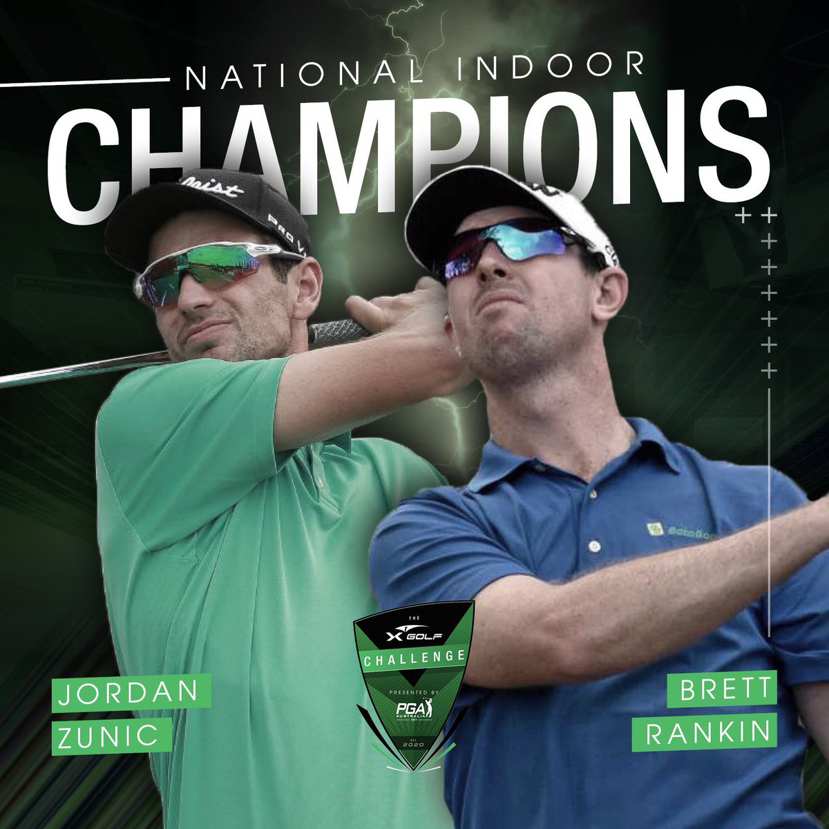 Did that actually happen last night? You bet it did!

Congratulations once again to the inaugural JOINT National Indoor Champions, <a href="/BrettRankinGolf/">Brett Rankin</a> and @JZunic91 🏆🏆

 #XGolfChallenge