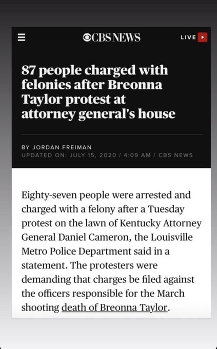 Arresting the wrong people. Also trying to take away their right to vote. #BreonnaTaylor https://t.c<a href="/tag/breonnataylor"class="tags"><span>#breonnataylor</span></a>