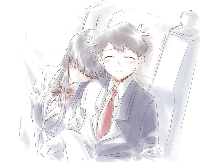 お静かに… #女の子 #古見さん #古見さんはコミュ症です #JK #女子高生 #電車内 #修学旅行 #只野仁人 #結婚式はいつですか? https://t.co/IHdyMMzZLn 