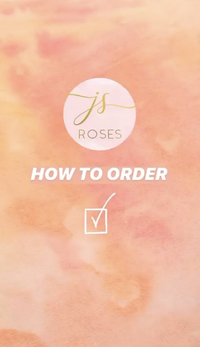 jsrosesevents's tweet photo. HOW TO ORDER 📲🤍⬇️ https://t.co/YYSy5FhfqR