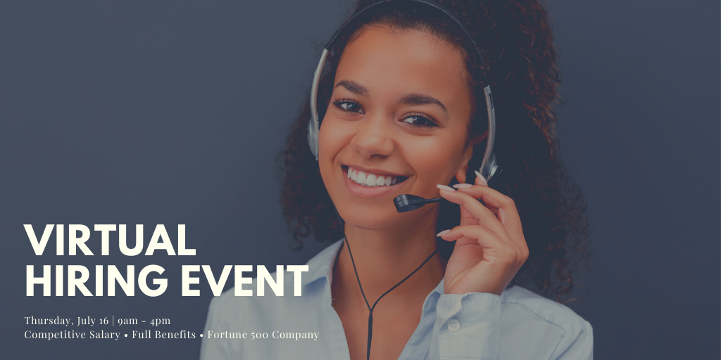 HotFootRecruits's tweet photo. On the spot virtual interviews for customer service representative positions with a leading Fortune 500 Company. Thursday 9am-4pm. Follow link to register.  https://t.co/PIn8JvINQu https://t.co/KLS4onKxFB