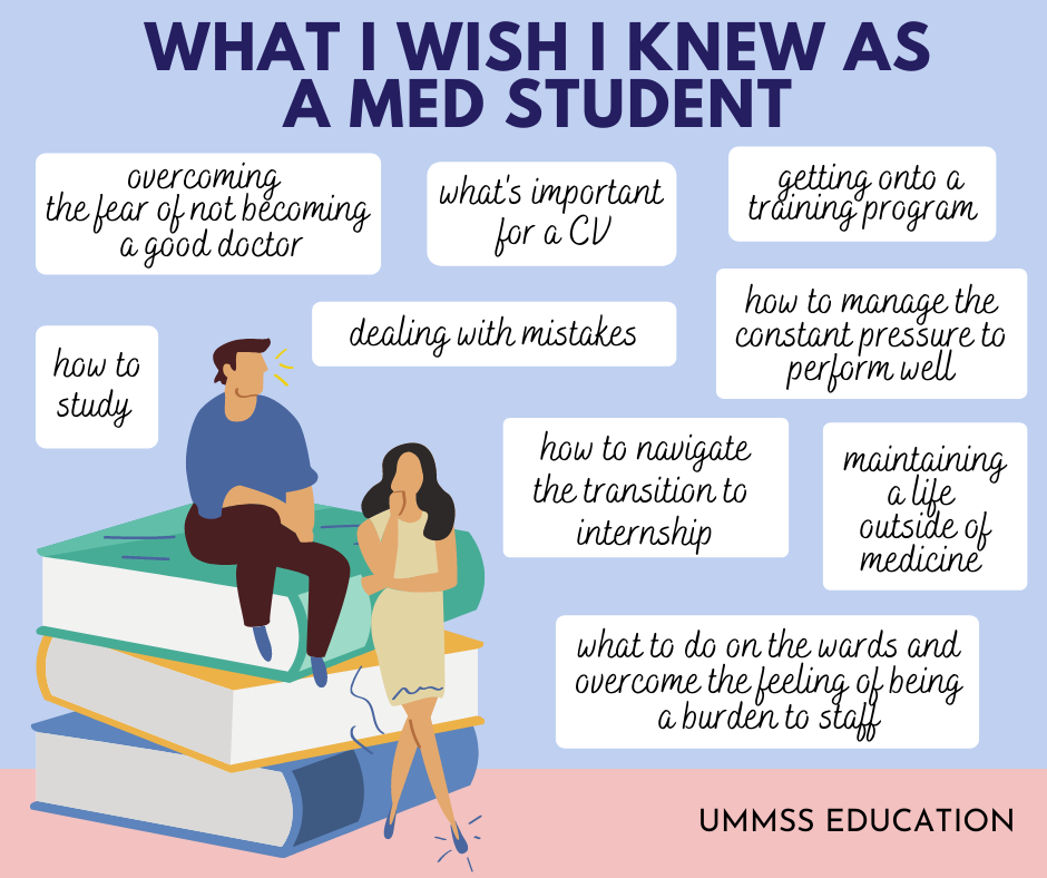 ummsseducation's tweet photo. #medschool can be hard, and these were some common themes that arose when we asked our cohort what they were most concerned about (1/2) https://t.co/4yUyH8eM8i