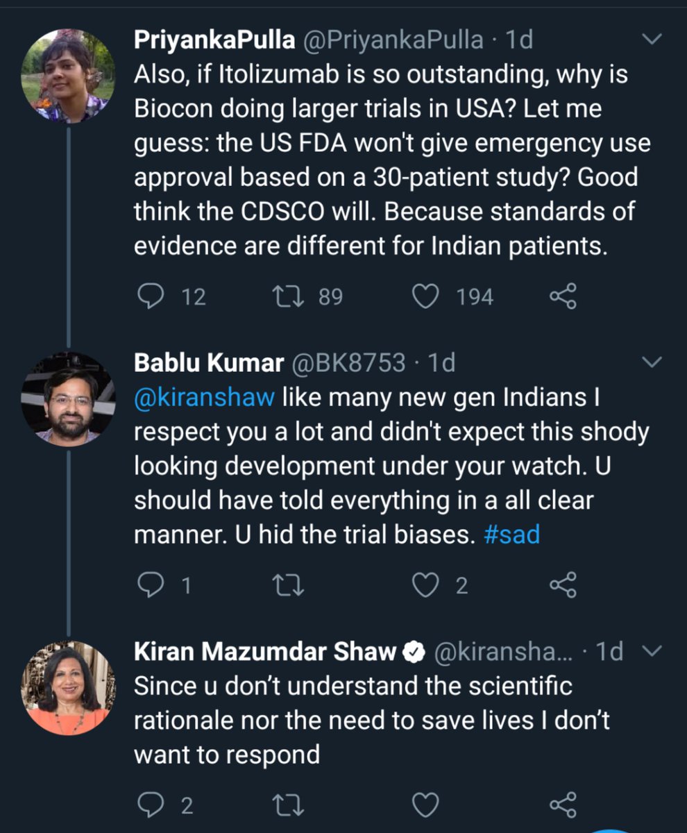 Issue 5Who ever questions her her replies skirt the question and instead attack the person. Regardless of whether the person is a doctor or medical journalist or whateverShouldn't that make you wonder?