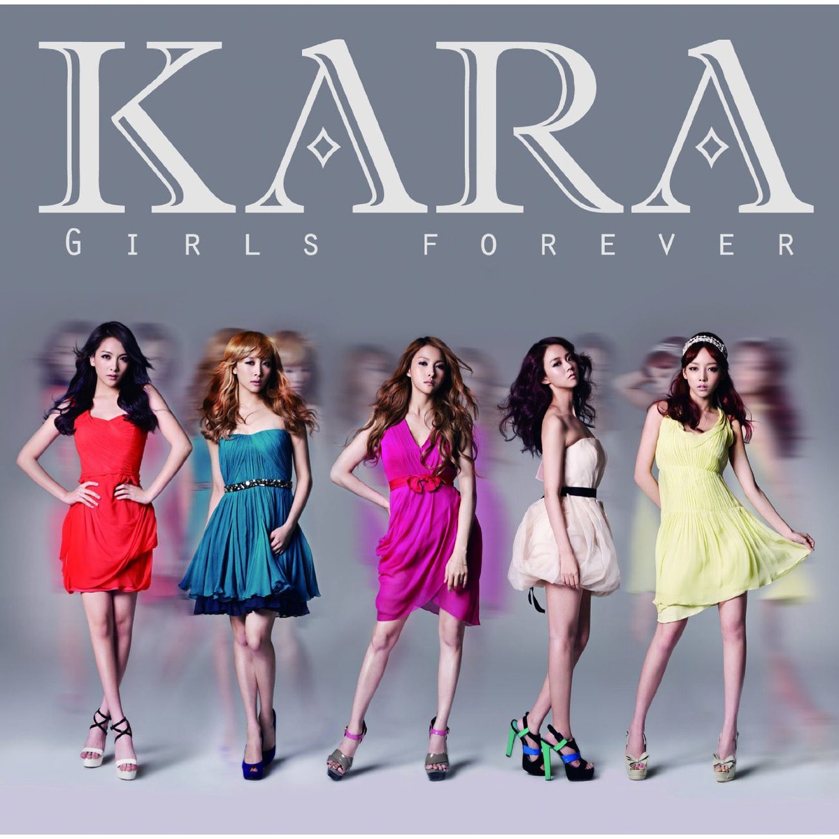 On Nov 14th, KARA released their 3rd Japanese album Girls Forever with singles Speed Up/Girls Power & Electric Boy. It debuted on Oricon's Weekly Album Chart at number two with first week sales of 73,224 copies.