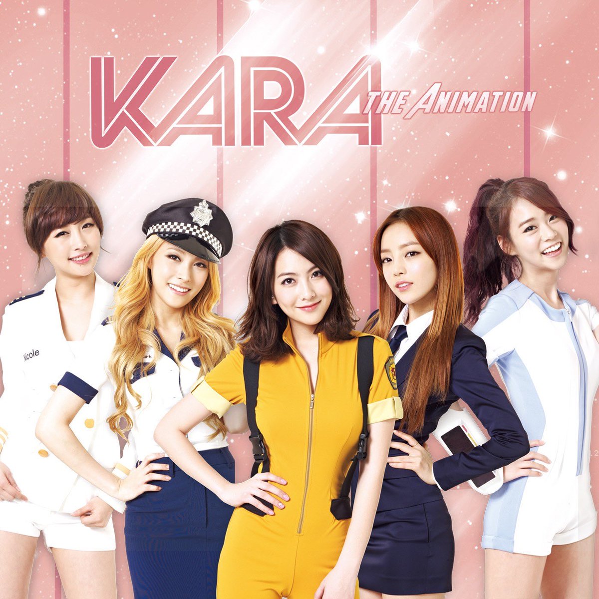 KARA was so successful that they even had an anime series for them (I cannot make this up). The show depicted the animated version of the members pursuing different careers.
