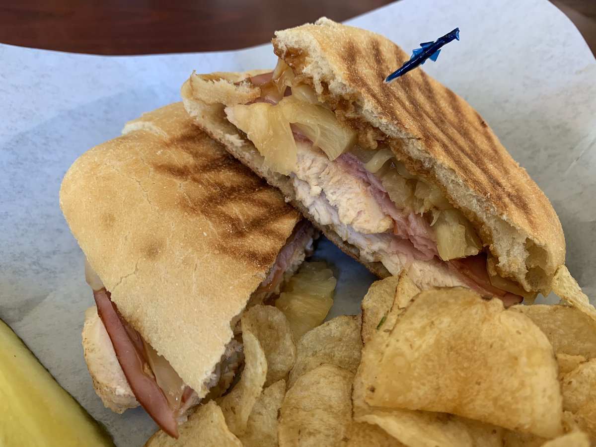 Front Street Cafe’s panini of the month is oh so delicious