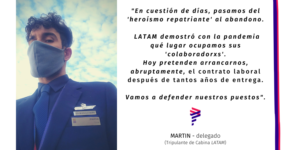 TcpsLatam's tweet photo. En cuestion de dias pasamos del "heroismo repatriante" al abandono! Necesitamos seguir trabajando 

@ANACargentina @MindeTransporte @mariomeoni @ptambu FAVOR RT @myriambregman @vilma_ripoll @AeroDelMst 

#NoALaExtorsionLATAM https://t.co/gPYCIP2d39
