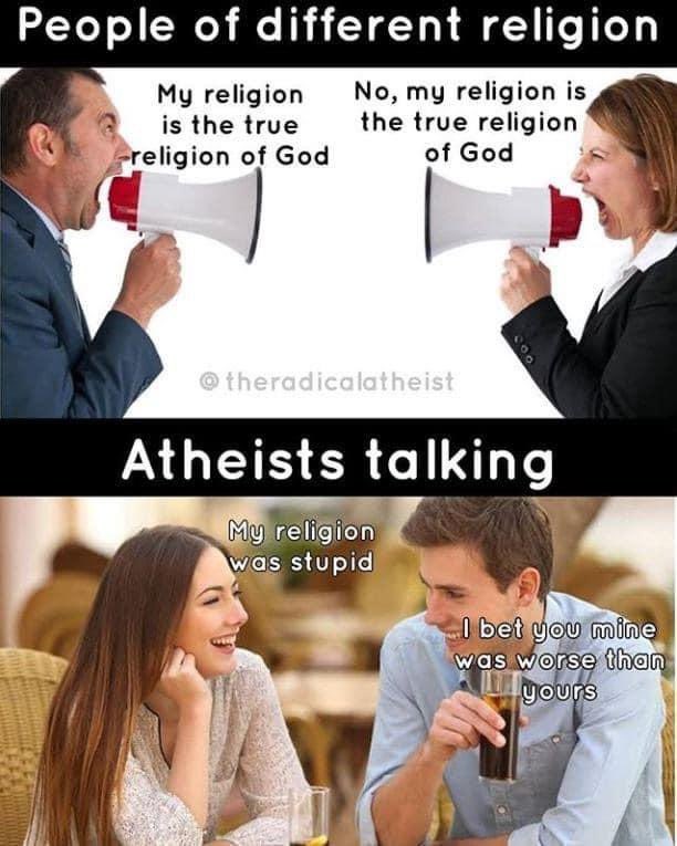 exmojay's tweet image. Truth #truth #atheism #atheist #noreligion #escapingcult #cult #nogod #god