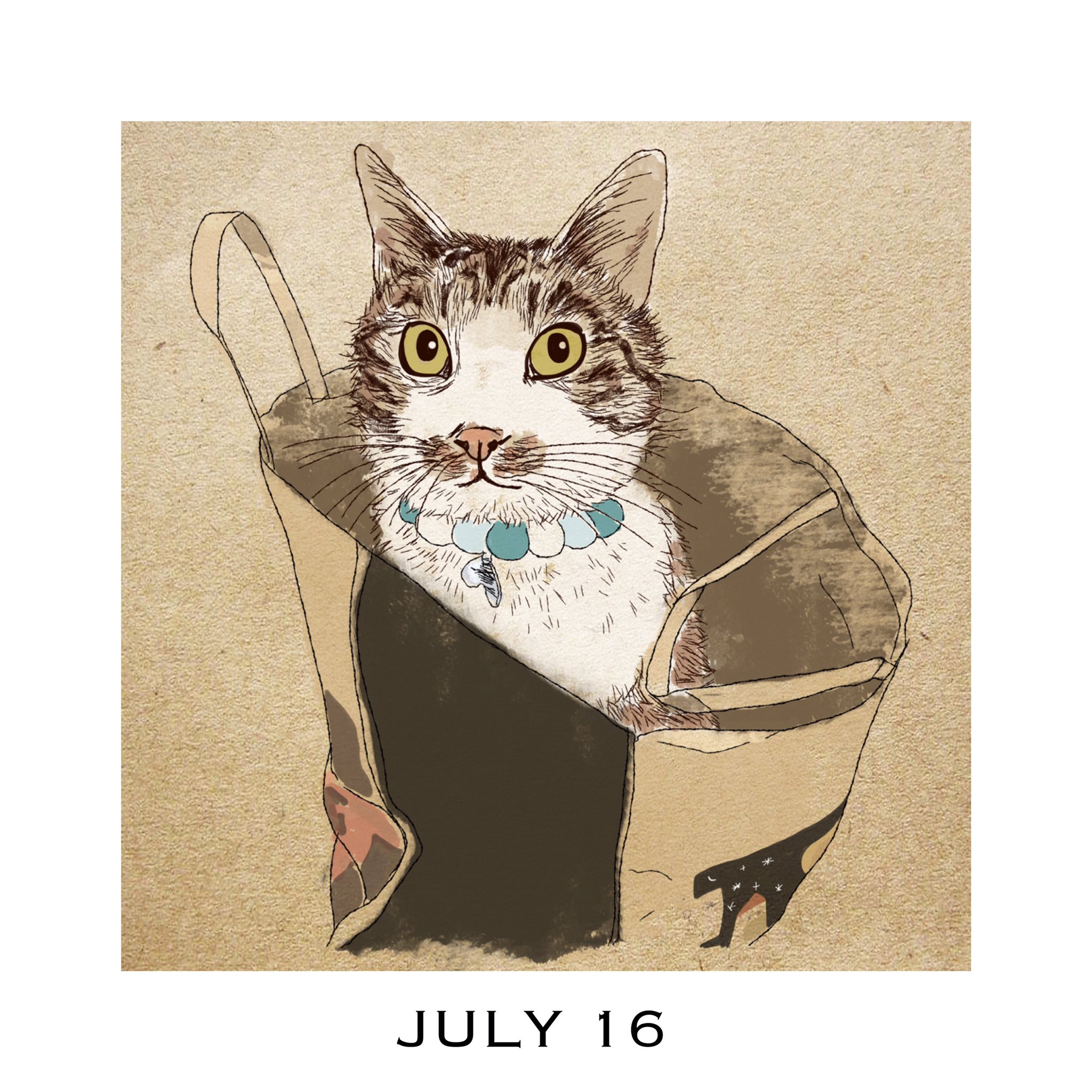 猫イラストレーター 365cat Art 7月16日 夏は猫砂臭いにゃー 何かいい砂にゃいかな 猫フリーイラスト 配布中 T Co 1lhrrxj5af 猫カレンダー 猫のイラスト 猫好きさんと繋がりたい 猫 ねこ 猫似顔絵 猫イラスト 猫イラストレーター