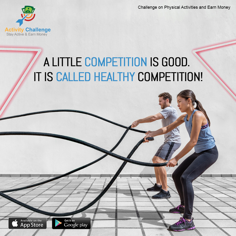 activ_challenge's tweet photo. Compete with your friends. Challenge them, challenge yourself, and earn money! Download the Activity Challenge app today!

Visit "https://t.co/UDfrIo460h" For more details about the App.

#ActivityChallenge #FitnessApp #HealthandFitnessApp #Workout #Healthapp #WinAmount #Inspire https://t.co/882vuLMD9r