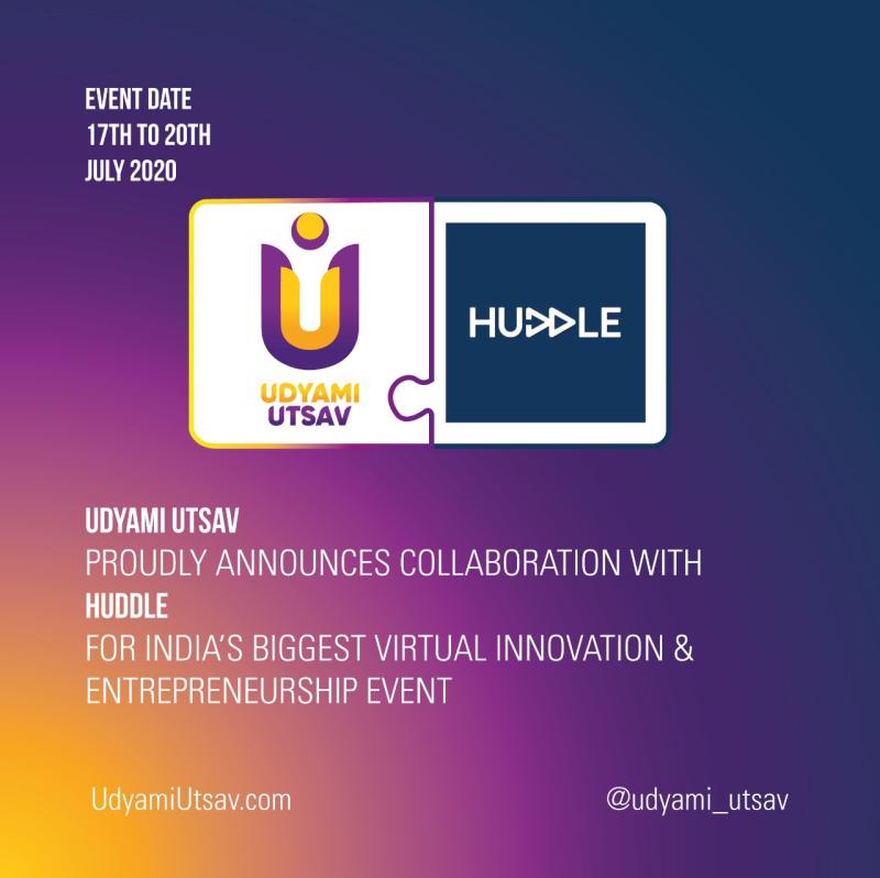 huddle_ventures's tweet photo. Join us and @UdyamiU tomorrow between 17th-20 July for India's largest entrepreneurial and virtual innovation event.

📌 Registration Links:
https://t.co/eXITMEK6MN
https://t.co/vj3tXWHCqK

@SanilSachar @ishaankhosla @RastogiSarthakk 

#Entrepreneurship #LetsHuddle https://t.co/gJk8qDce5X