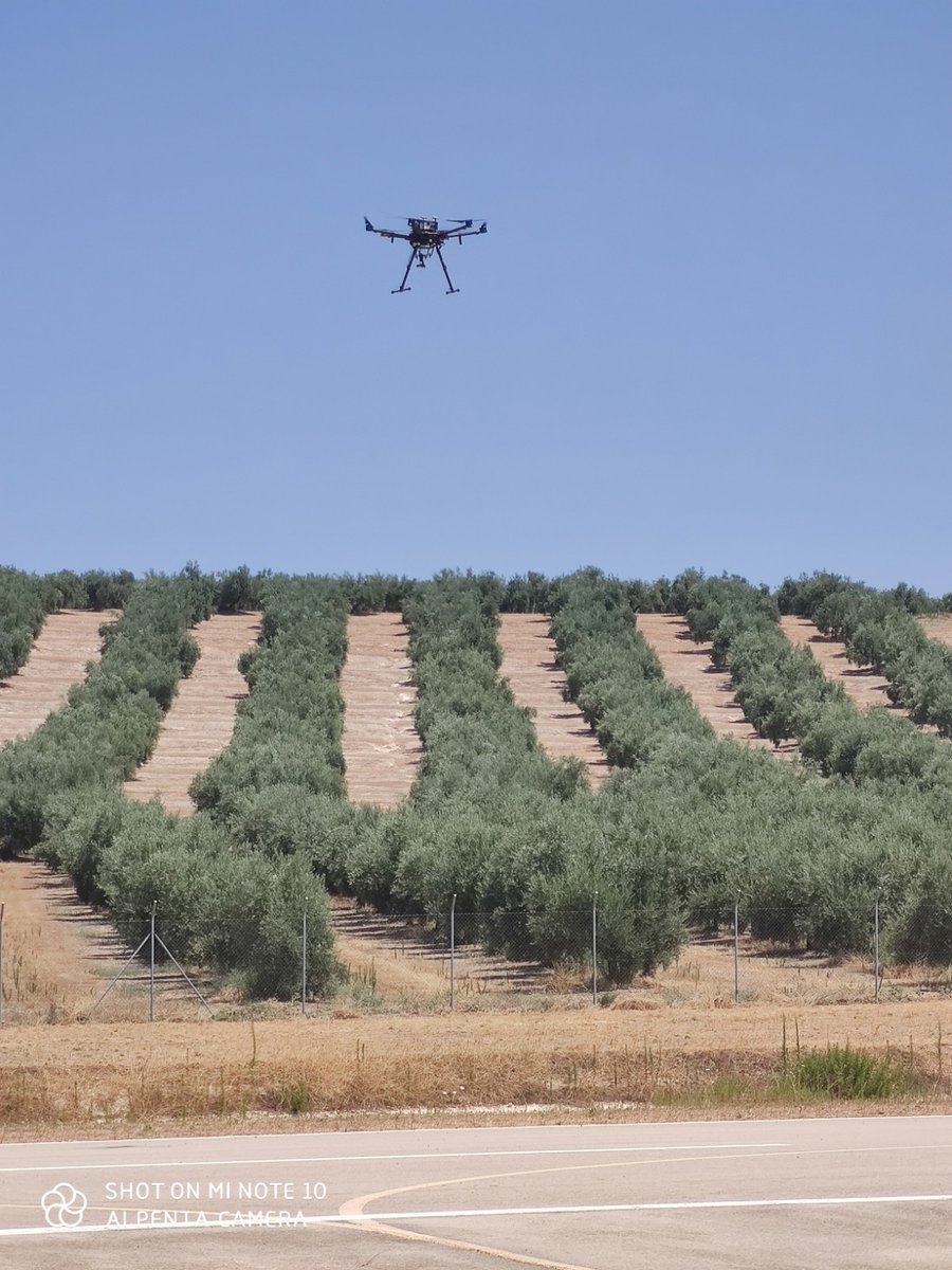 EU4Space's tweet photo. This week we are demonstrating #EGNOS &amp; #Galileo added value for #drone operations together with @ublox, @septentrio &amp; JRC.

Thanks to @Project_GAUSS and @FADA_CATEC (ATLAS Flight center) for running the flight campaign!👏

More about the GAUSS project:
👉https://t.co/5FjIfAyimN https://t.co/tbGXYjqSFu