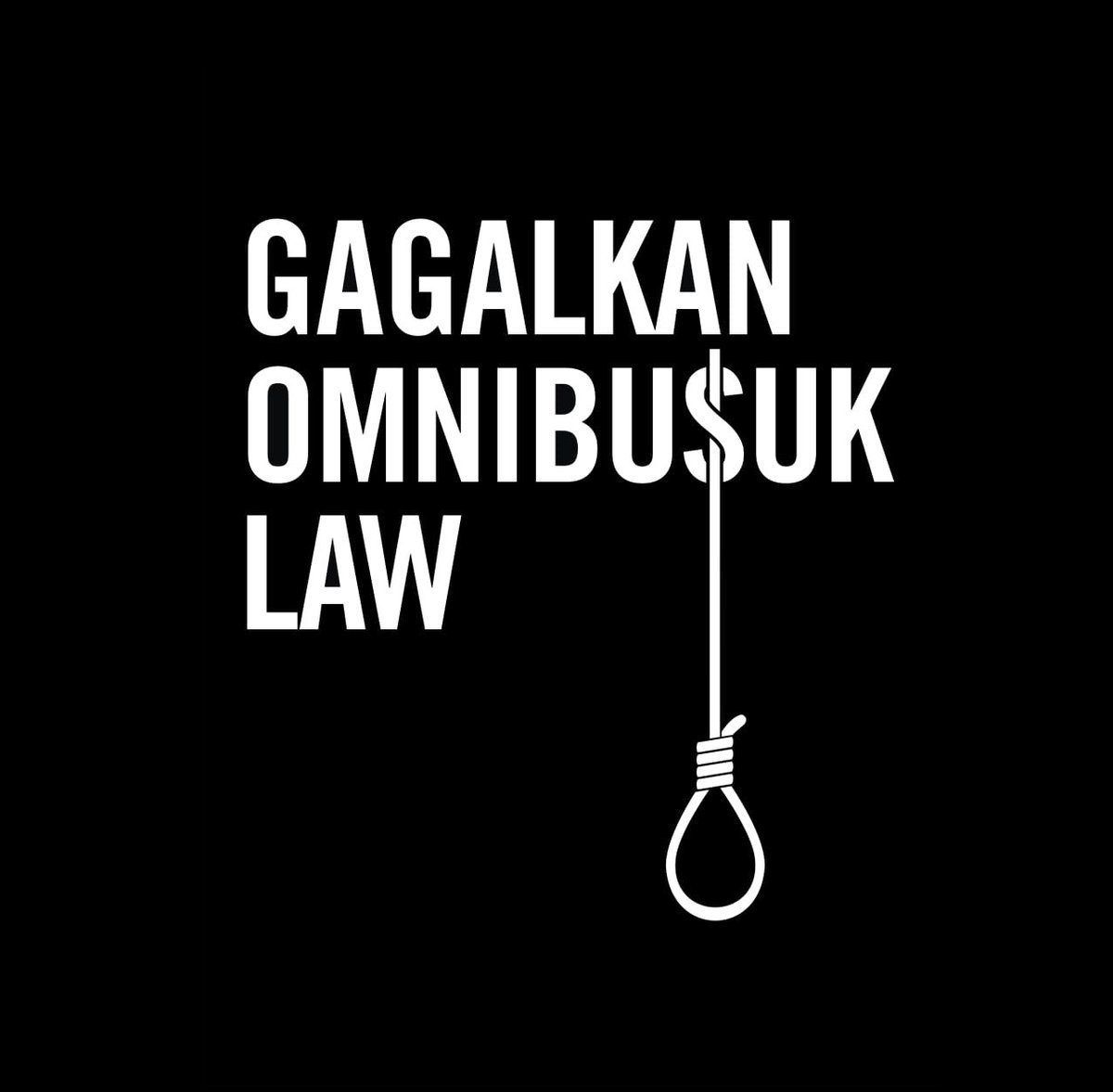 #GagalkanOmnibusLaw