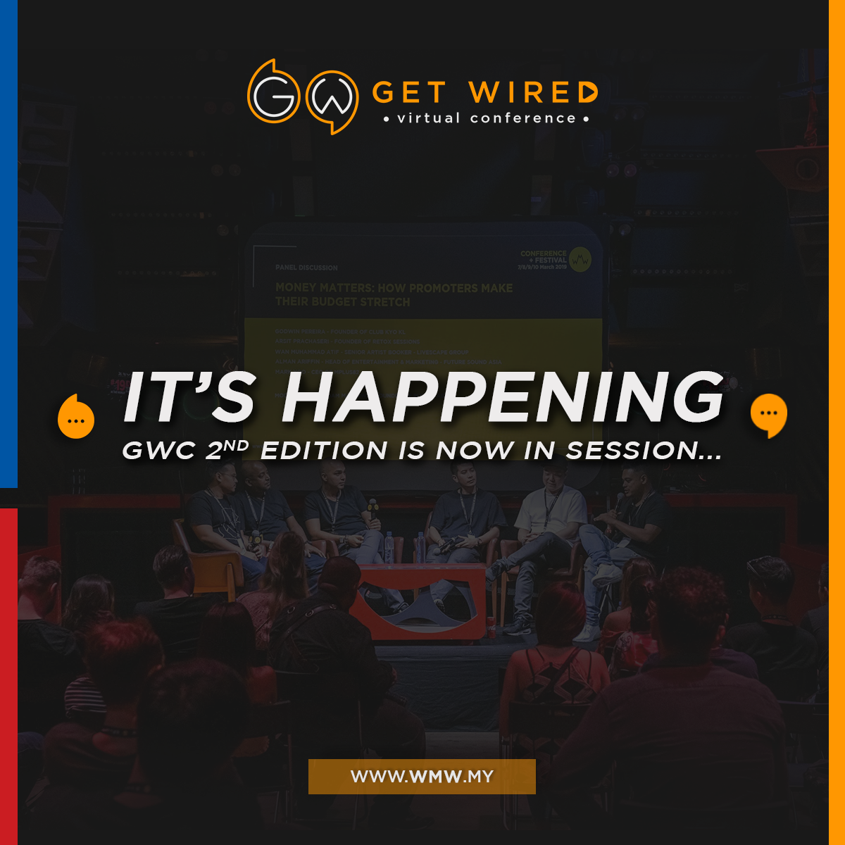 Almost 3 Months of Planning, Curating, Hustling and Fine-Tuning Comes Down To The Next Amazing 48 hours!

60 Speakers From 17 Countries Over 2 Exciting Days and YOU. Let's Make It a GREAT ONE!

Spread the love!

#GWC2020 #WiredMusicWeek #WMW #GetWired #VirtualConference