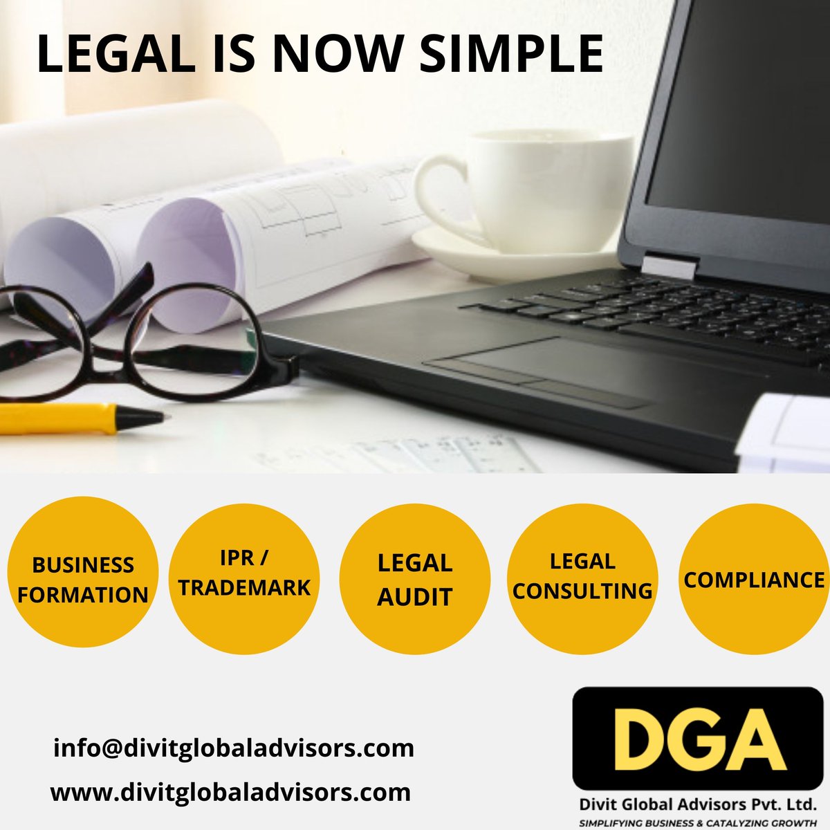 DivitLtd's tweet photo. DGA is a multi-disciplinary business advisory and legal, strategy, compliance and process management company.

For more information, please write us at : info@divitglobaladvisors.com

#dga #divitglobal #divitglobaladvisors #amanshrotriya #legalconsulting #trademarklawyer https://t.co/xPpyLZ4Xbm