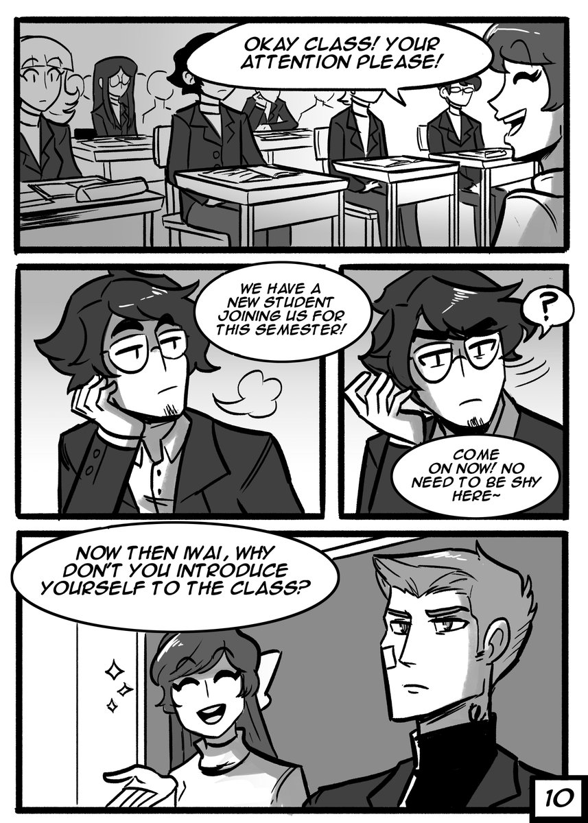 Chapter 2 pages 1-12 are now available on Webtoons in the link below! Future pages will come gradually over the course of each week, patreon getting to see them first. Leave some comments and love and hope you guys enjoy~
Chapter 2: https://t.co/qXvnW44wQ3