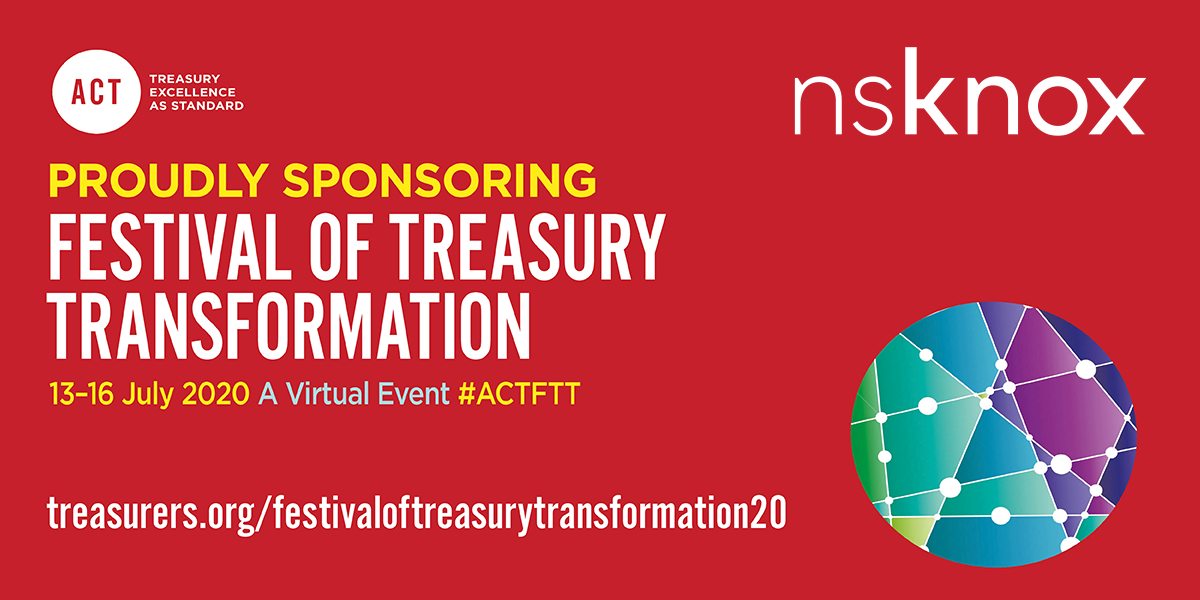 nsKnoxTech's tweet photo. We're looking forward to the upcoming panel at #ACTFTT today. nsKnox will present in the virtual Festival of Treasury Transformation @ACTupdate. Make sure you don't miss out on our panel on the risks and solutions for treasurers as targets of cyber fraud https://t.co/EXYm9GCxYD https://t.co/EK5aAAMvaq