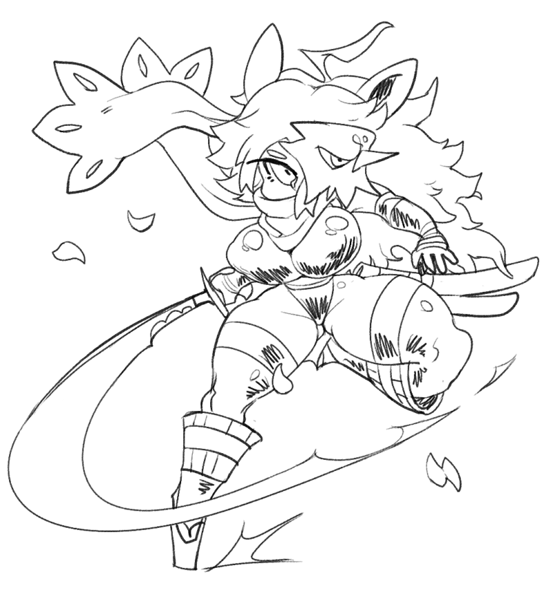 Shiftry gijinka commission! 