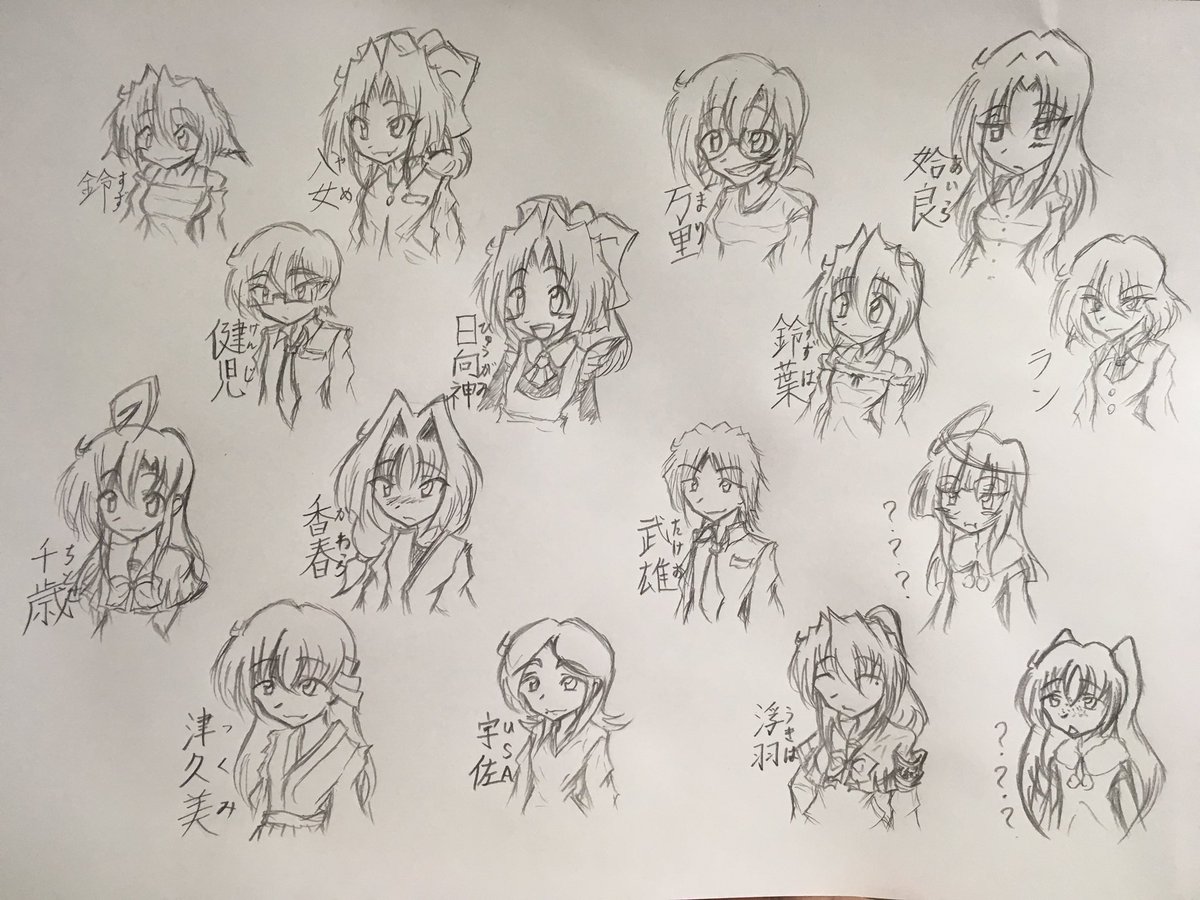 #過去絵を投下して絵を描いた気になろうキャンペーン 

鈴...しばらく絵を描いてないorz 