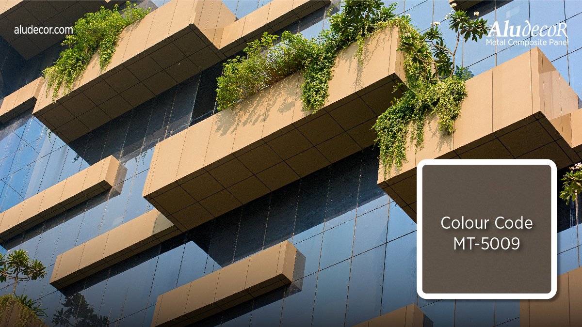Aludecor's tweet photo. Mediasiti Building in Kolkata adorned with our Rustic Series of ACPs. Shade MT-5009 Cement has spread its charm and has lent the commercial space, an industrial yet chic appearance. To beautify your Dream Space, kindly visit- https://t.co/D6ejPge1zp
#MadeInIndia #RusticSeries https://t.co/4JLXHVc1Oj