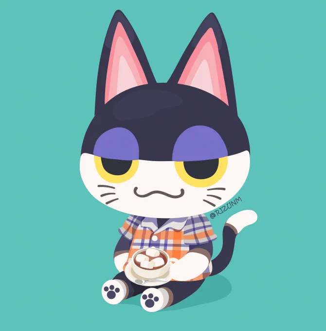 足の裏の肉球ってイイよね?
#どうぶつの森 #AnimalCrossing #ACNH 