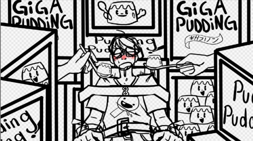 Cosmic__Kitten's tweet photo. Puddi Puddi, Giga Puddi!
I had this idea and this is what happened with it. Something about this song and @Slimecicle always makes me laugh so 🤡
#slmccl #slimecicle #slimeciclefanart #lunchclubfanart #lunchclub #gigapudding https://t.co/HlAqCZMS2m