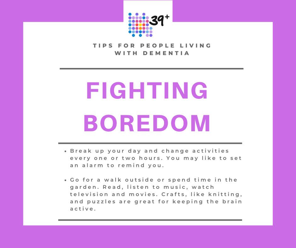 39Plus3's tweet image. How to fight boredom during Covid-19
#COVID19Vic #communityhealth