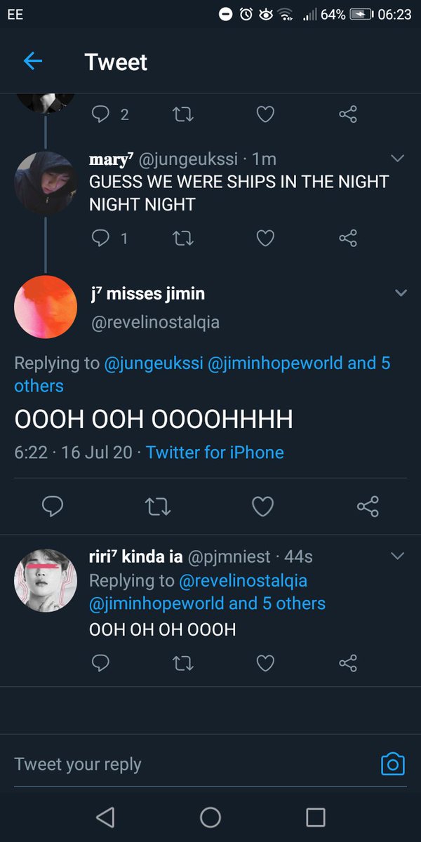 jiminhopeworld's tweet photo. Oooh oohhh #streamsweetnight https://t.co/KTdwlVaBeQ