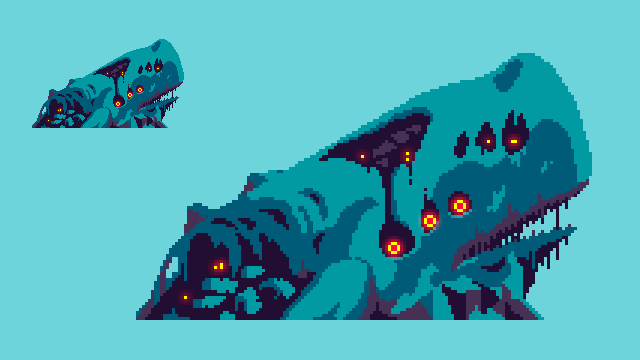 「ボツ画像です。
#ドット絵 #pixelart 」|ユウラボ / トランシルビィのイラスト