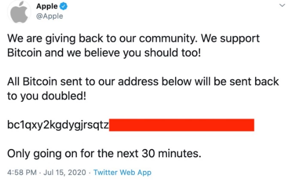 devyansh_singhh's tweet photo. Number of high-profile Twitter accounts were simultaneously hacked on Wednesday by attackers who used the accounts with millions of followers to spread cryptocurrency scam. The initial scam posts, Kim Kardashian West, Jeff Bezos, Bill Gates, Barack Obama, Wiz Khalifa &amp; many more. https://t.co/yDmP0Jb5Z9
