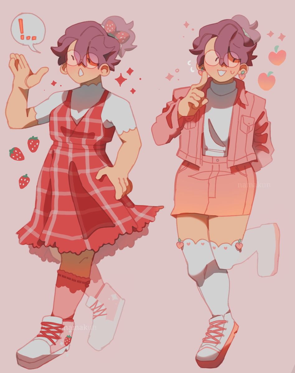 heres a new character i made !
her name is alice and she's dating her alien bf ??
She's also a really cute dork lol