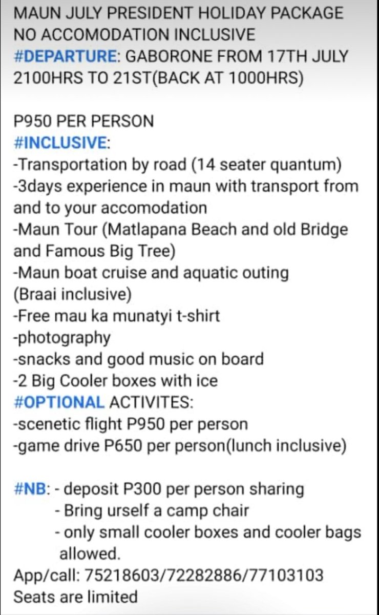 <a href="/Thesh_HD/">Thesh🇧🇼</a> at your service. Support w brother.. RT for awareness.. #pushabw #ntshalamoragobw