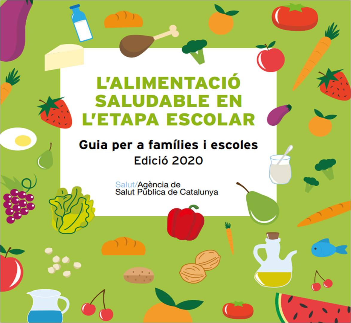 SCPed's tweet photo. Actualitzada la guia de l’alimentació saludable en l’etapa escolar, via @salutcat  #ASPCAT https://t.co/HQf2Wyv2zK https://t.co/rVVDkrB1KA